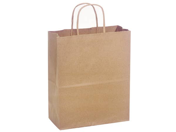 Recycled Brown Kraft Paper Shopping Bags