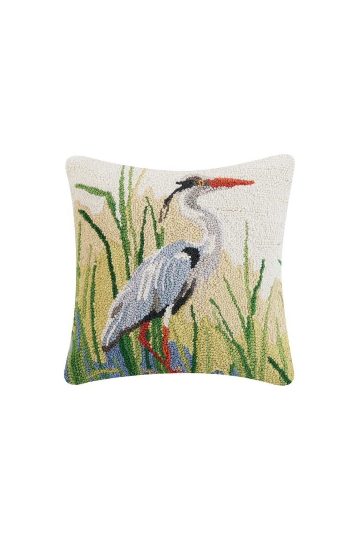 Great Blue Herons Hook Pillow