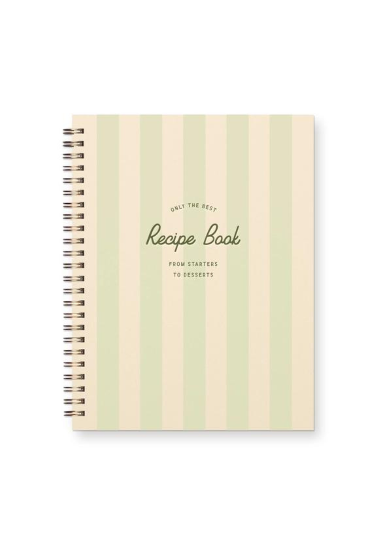 Only The Best Striped Recipe Book