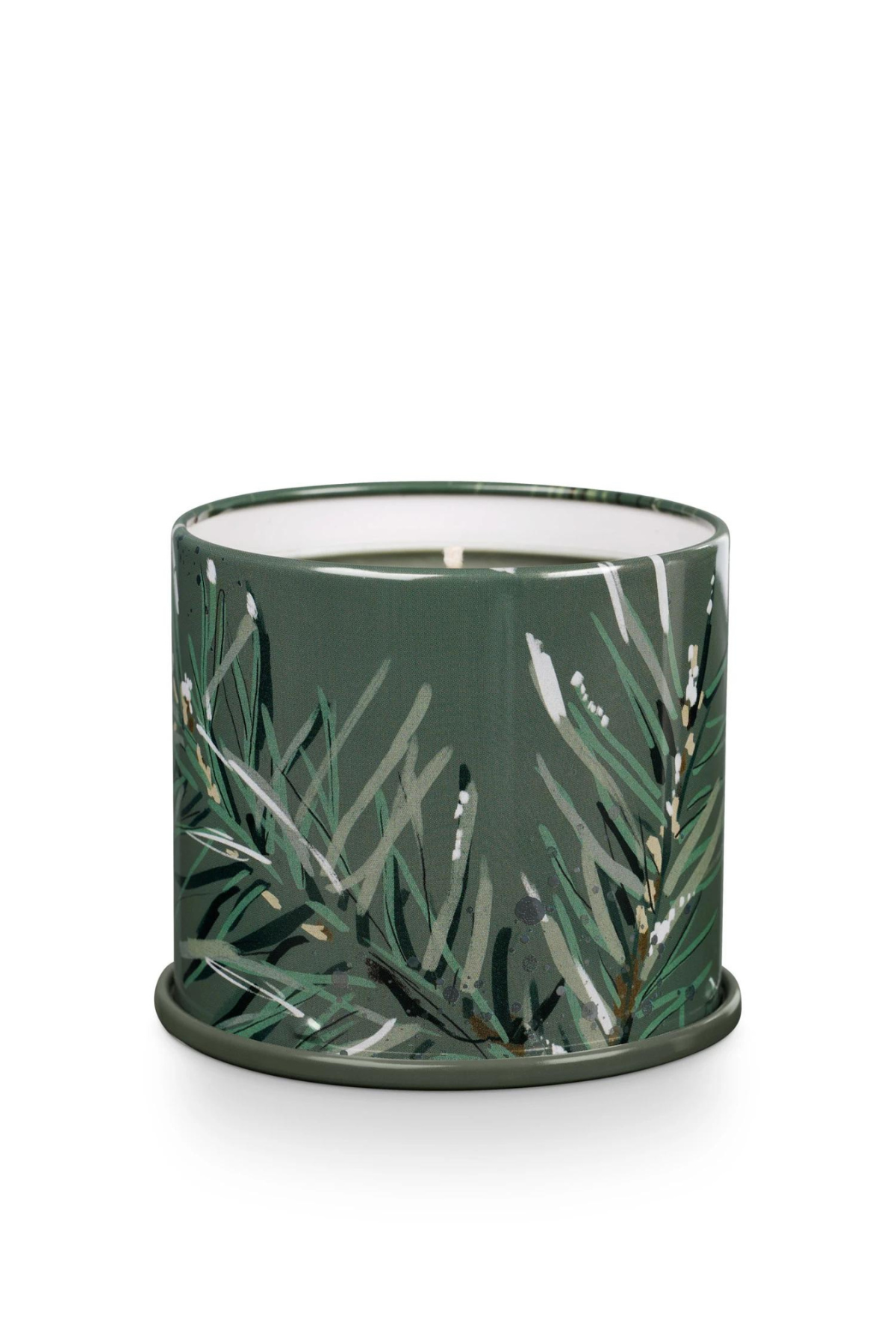 Balsam and Cedar Large Tin Candle