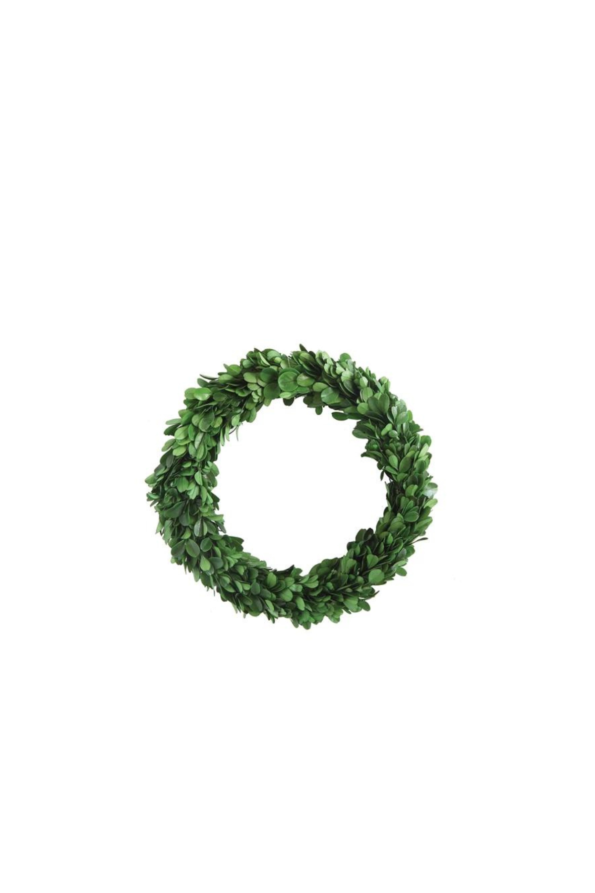 9-3/4" Round Preserved Boxwood Wreath